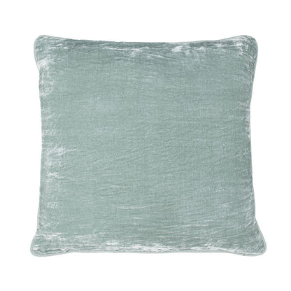 Villa by Classic Home - Lexington 22x22 Silk Blend Fabric Thorw Pillow - Pale Aqua - V310027 veiw 1
