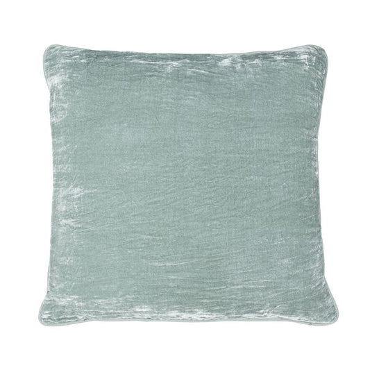 Villa by Classic Home - Lexington 22x22 Silk Blend Fabric Thorw Pillow - Pale Aqua - V310027 veiw 1