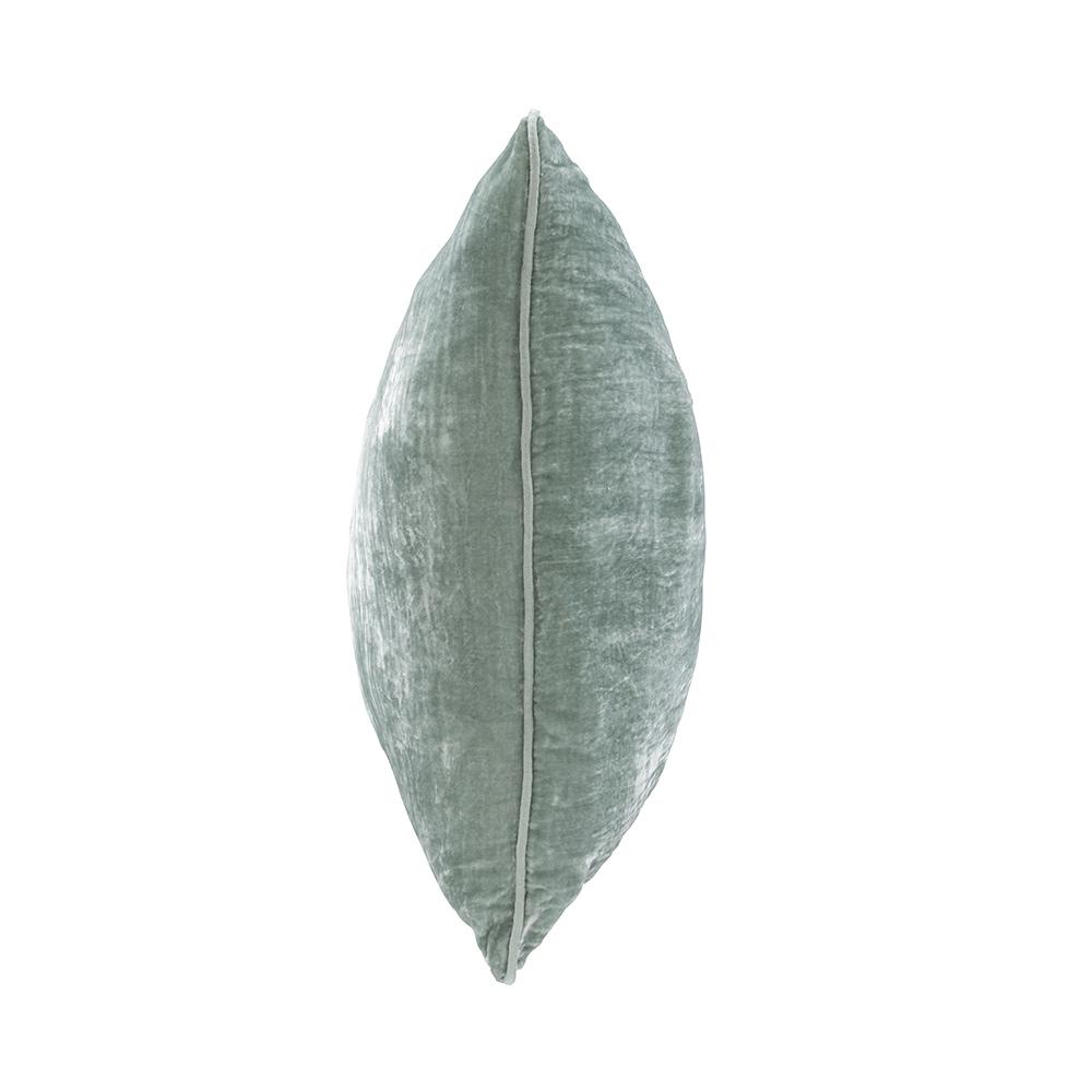 Villa by Classic Home - Lexington 22x22 Silk Blend Fabric Thorw Pillow - Pale Aqua - V310027 veiw 2
