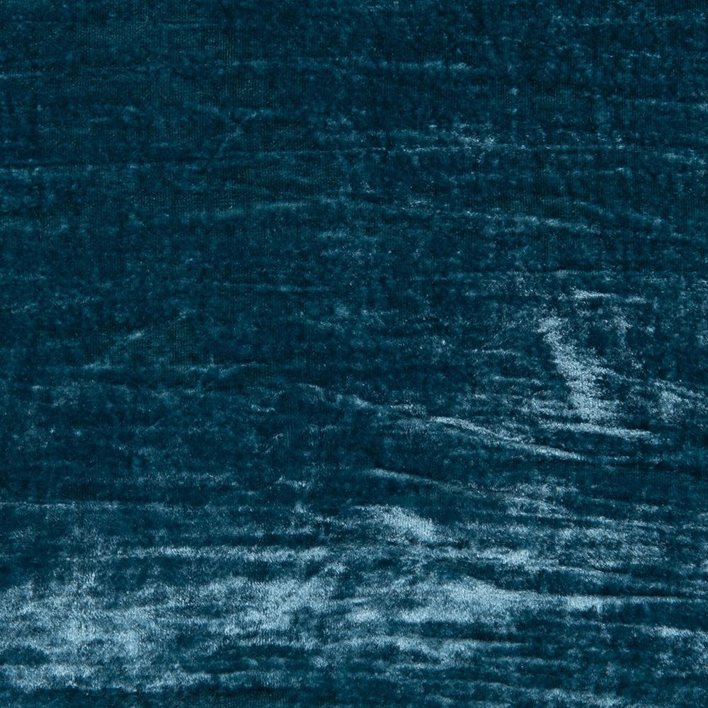 Villa by Classic Home - Lexington 22x22 Silk Blend Fabric Throw Pillow - Teal - V310028 veiw 6