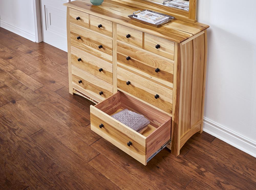 A-America - Adamstown Dresser & Mirror in Natural - ADANT5552 veiw 3