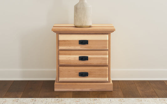 A-America - Amish Highlands 3 Drawer Nightstand - AHINT5750 view 1