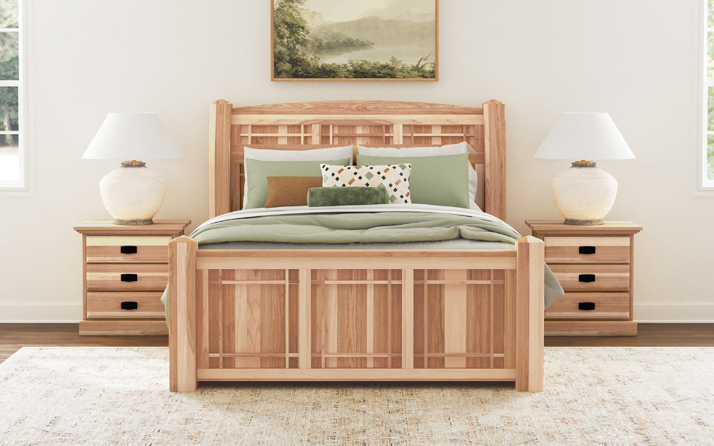 A-America - Amish Highlands Queen Storage Bed - AHINT5071 view 4