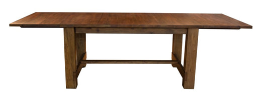 A-America - Anacortes 69in - 105in Trestle Table in (2) 18in Leaves - ANASM6300 view 2