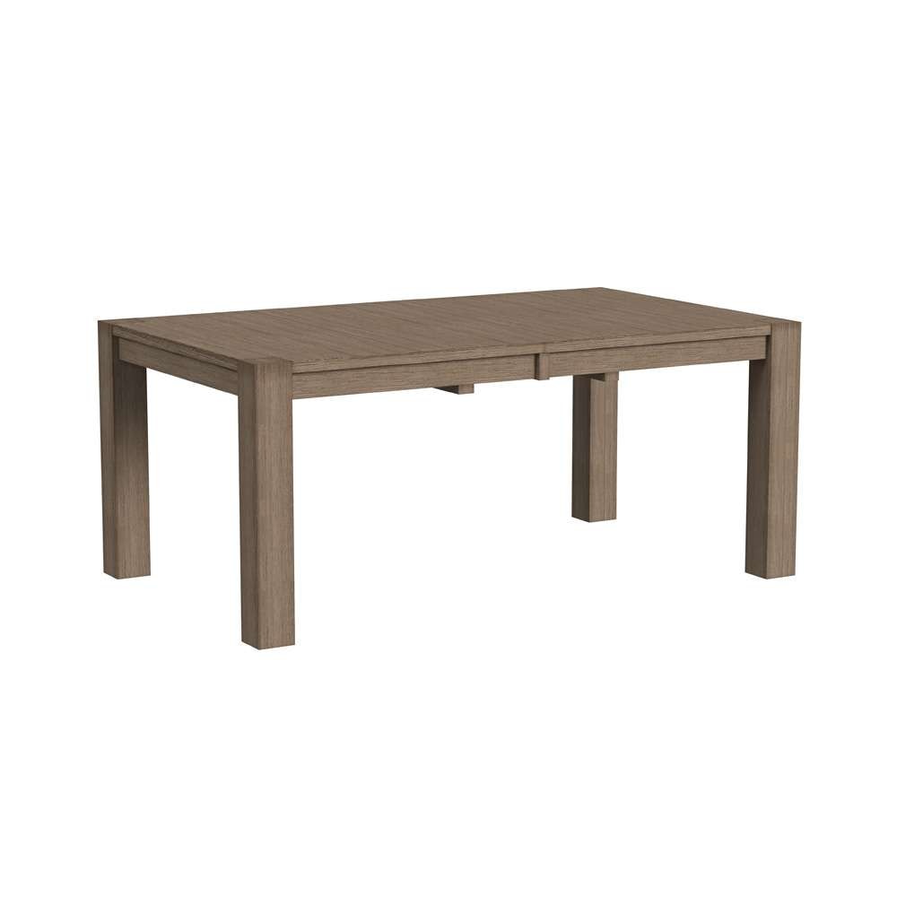 A-America - Anacortes 70in - 90in Leg Table with (1) 20in Self Storing Leaf - ANADT6340 view 1