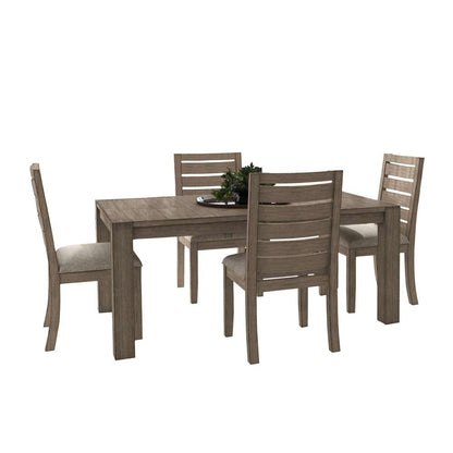 A-America - Anacortes 70in - 90in Leg Table with (1) 20in Self Storing Leaf - ANADT6340 view 5