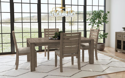 A-America - Anacortes 70in - 90in Leg Table with (1) 20in Self Storing Leaf - ANADT6340 view 8