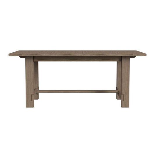 A-America - Anacortes 74in - 106in Trestle Table with (2) 16in Leaves - ANADT6300 veiw 2