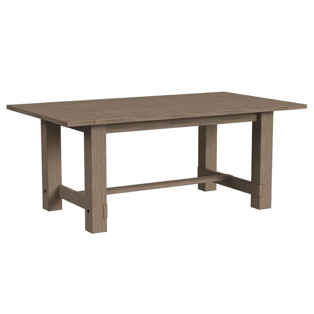 A-America - Anacortes 74in - 106in Trestle Table with (2) 16in Leaves - ANADT6300 view 1