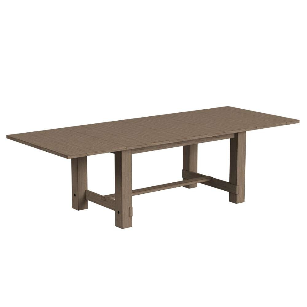 A-America - Anacortes 74in - 106in Trestle Table with (2) 16in Leaves - ANADT6300 view 5