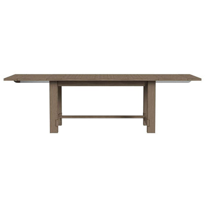 A-America - Anacortes 74in - 106in Trestle Table with (2) 16in Leaves - ANADT6300 view 6