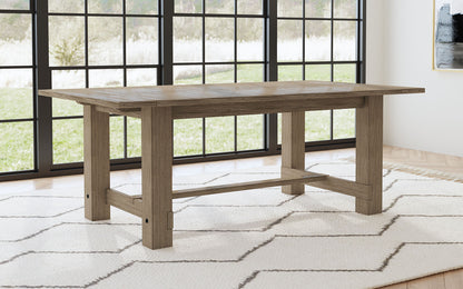 A-America - Anacortes 74in - 106in Trestle Table with (2) 16in Leaves - ANADT6300 view 7