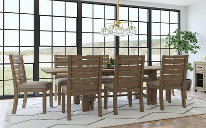 A-America - Anacortes 74in - 106in Trestle Table with (2) 16in Leaves - ANADT6300 view 10