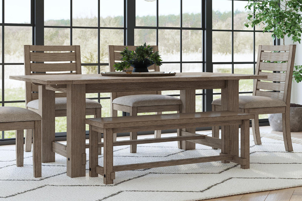 A-America - Anacortes Bench - Dark Taupe - ANADT296K view 5