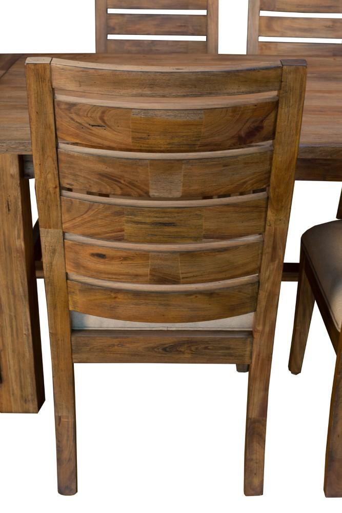 A-America - Anacortes Ladderback Side Chair with Upholstered Seating (Set of 2) - ANASM2452 view 2