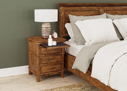 A-America - Bandalier 3-Drawer Nightstand - BNDRU5750 view 6