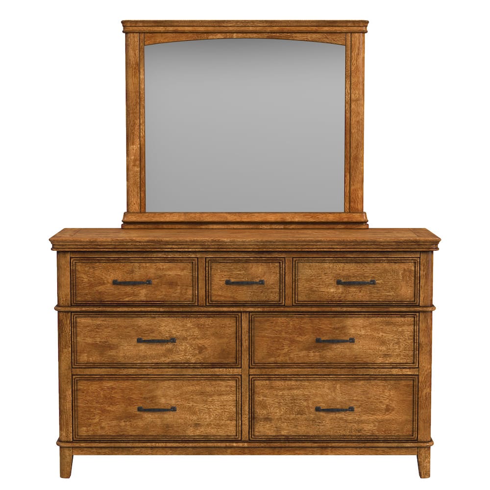 A-America - Bandalier Dresser & Mirror - BNDRU5552 view 2