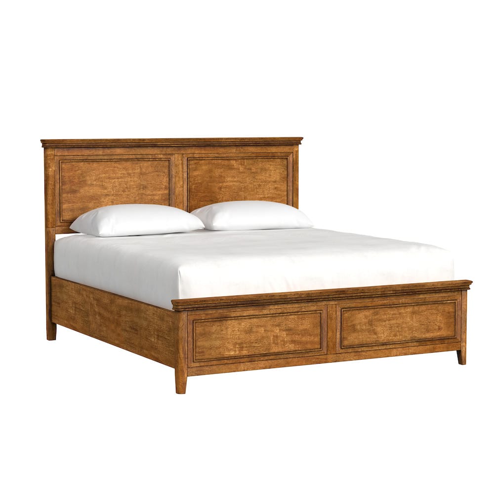 A-America - Bandalier King Panel Bed - BNDRU5130 view 1