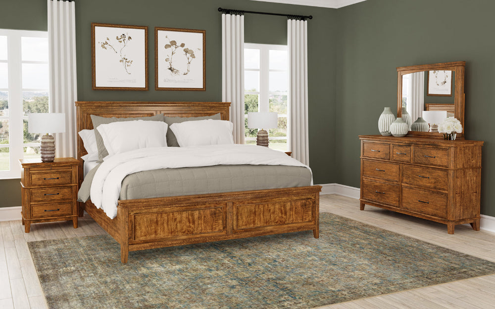 A-America - Bandalier King Storage Bed - BNDRU5131 view 7