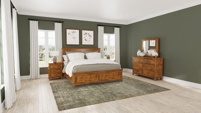 A-America - Bandalier Queen Panel Bed - BNDRU5030 view 6