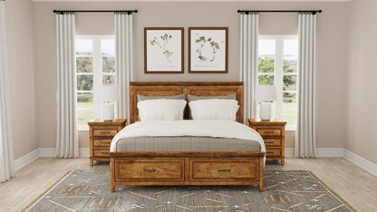 A-America - Bandalier Queen Storage Bed - BNDRU5031 view 4