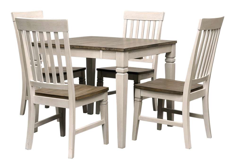 A-America - Beacon 36in - 54in Dinette Leg Table with (1) 18in Butterfly Leaf - BEAPW6020 veiw 4