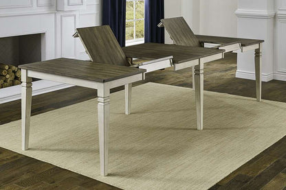 A-America - Beacon 78in - 114in Leg Table with (2) 18in Butterfly Leaves - BEAPW6310 veiw 3