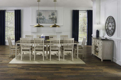 A-America - Beacon 78in - 114in Leg Table with (2) 18in Butterfly Leaves - BEAPW6310 veiw 4