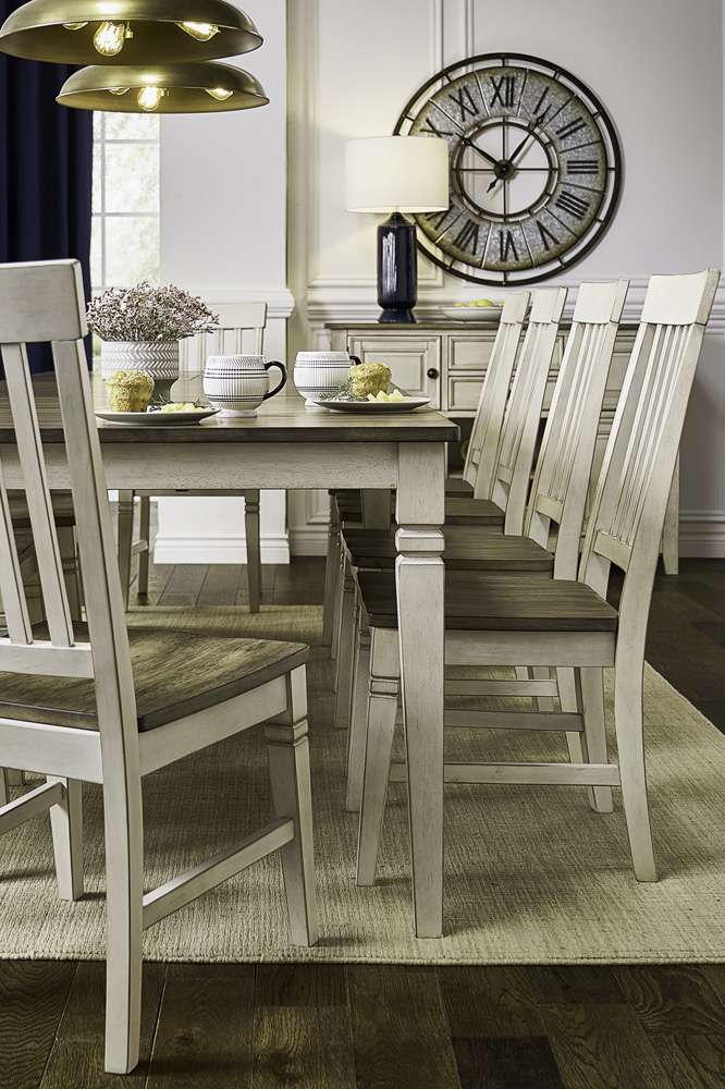 A-America - Beacon 78in - 114in Leg Table with (2) 18in Butterfly Leaves - BEAPW6310 veiw 5