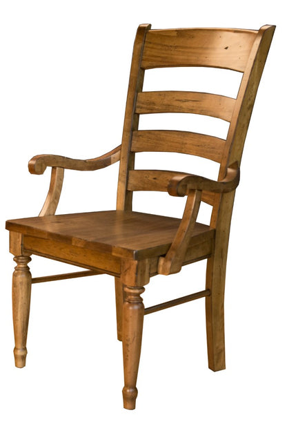 A-America - Bennett Ladderback Arm Chair (Set of 2) - BENSQ2562 veiw 1