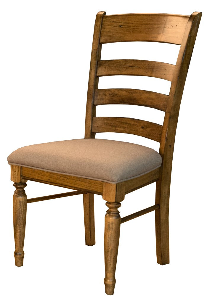 A-America - Bennett Ladderback Side Chair with Upholstered Seating (Set of 2) - BENSQ2352 veiw 1