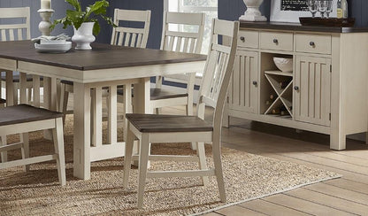 A-America - Bremerton Splatback Side Chair with Wood Seating, Saddledust-Oyster Finish (Set of 2) - BRMSO2352 veiw 2