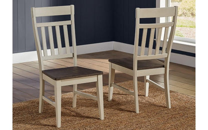 A-America - Bremerton Splatback Side Chair with Wood Seating, Saddledust-Oyster Finish (Set of 2) - BRMSO2352 veiw 3