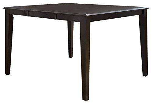 A-America - Bristol Point 60in - 78in Rectangular Dining Table with Butterfly Leaf in Warm Grey Finish - BTLWG6320 view 1