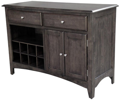 A-America - Bristol Point Server in Warm Grey Finish - BTLWG9010 veiw 1