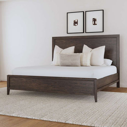 A-America - Bryson California King Panel Bed, Grey Brown Finish - BRNSZ5230_CLOSEOUT view 4