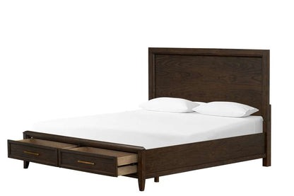 A-America - Bryson King Panel Bed, Grey Brown Finish - BRNSZ5130_CLOSEOUT view 2