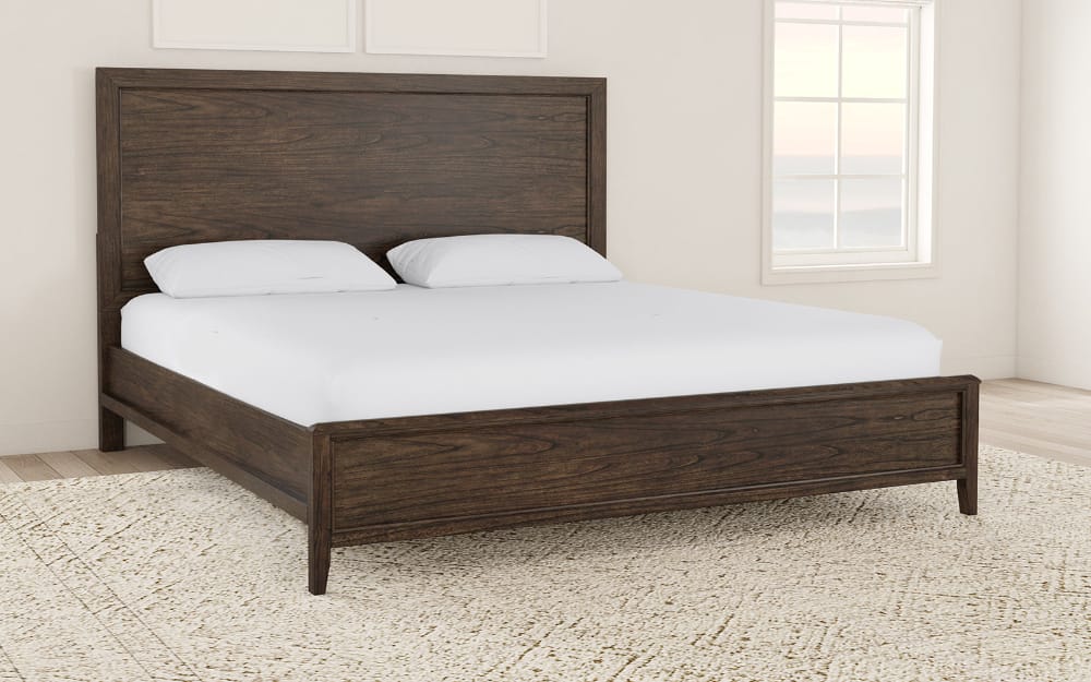 A-America - Bryson King Panel Bed, Grey Brown Finish - BRNSZ5130_CLOSEOUT view 5