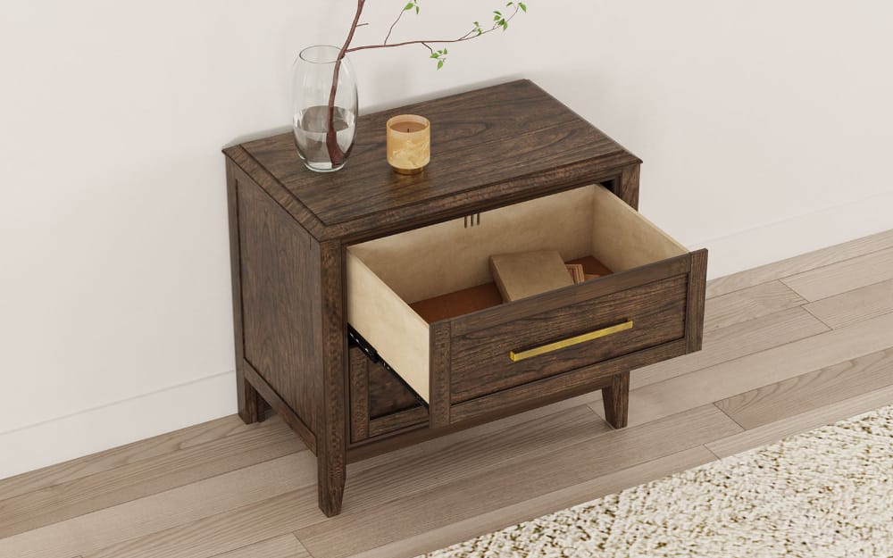 A-America - Bryson Nightstand, Grey Brown Finish - BRNSZ5760_CLOSEOUT view 5