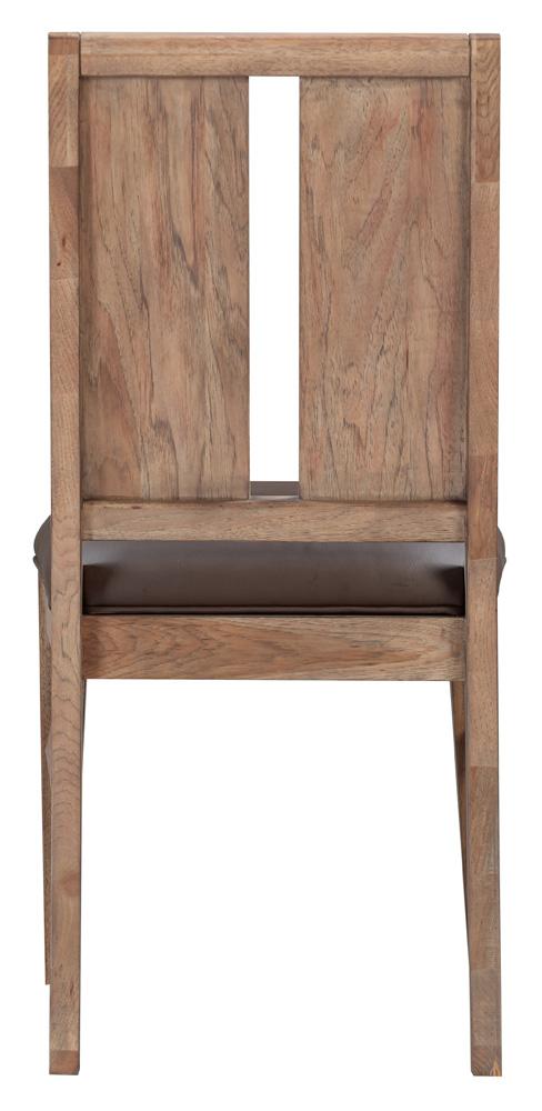 A-America - Casual Loft Panel Back Upholstered Side Chair (2 pack) in Roasted Hazelnut - CAURH2792 veiw 5