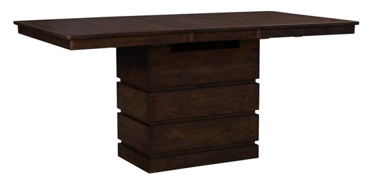 A-America - Chesney 60in - 78in Storage Dining Table with (1) 18in Butterfly Leaf - CHSFB6300 view 1