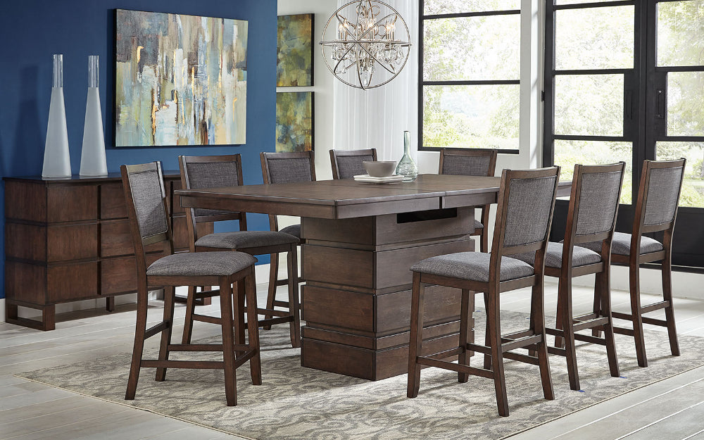 A-America - Chesney 60in - 78in Storage Dining Table with (1) 18in Butterfly Leaf - CHSFB6300 view 11