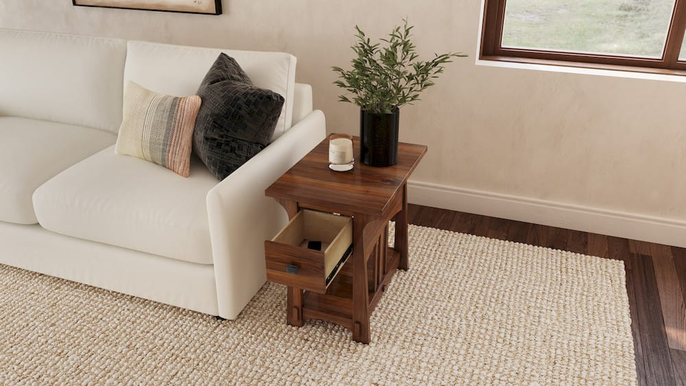 A-America - Eldora Chairside Table - ELDSB7030 view 3