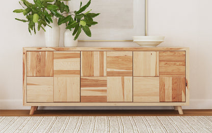 A-America - Esmond 3 Door Sideboard in Natural - ESMNT9020 view 4