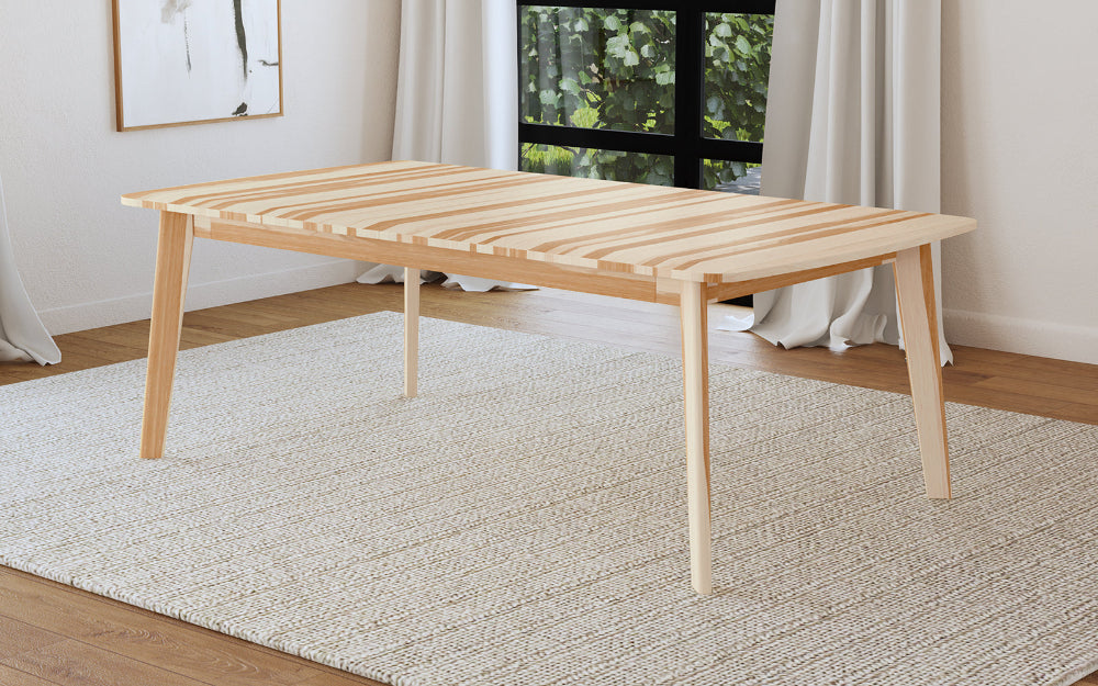 A-America - Esmond Leg Table with (1) 18in  Butterfly Leaf in Natural - ESMNT6300 view 3