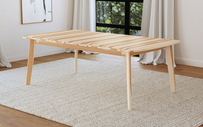 A-America - Esmond Leg Table with (1) 18in  Butterfly Leaf in Natural - ESMNT6300 view 3