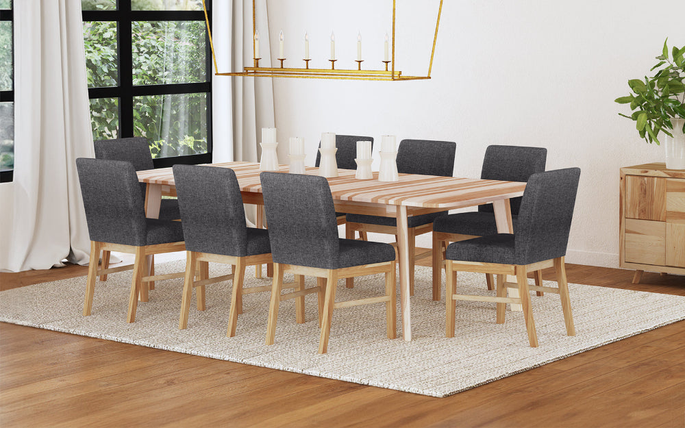 A-America - Esmond Leg Table with (1) 18in  Butterfly Leaf in Natural - ESMNT6300 view 5