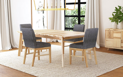 A-America - Esmond Leg Table with (1) 18in  Butterfly Leaf in Natural - ESMNT6300 view 6