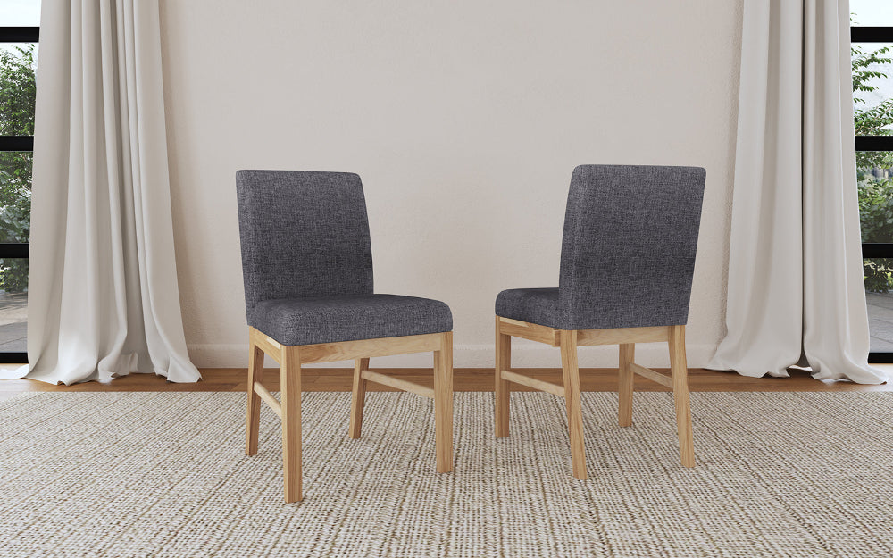 A-America - Esmond Parson Upholstered Chair 2 Pack in Natural - ESMNT2692 view 4