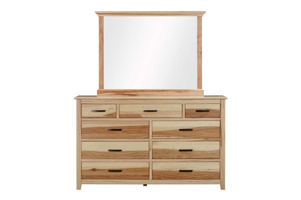 A-America - Gallagher Dresser & Mirror in Natural Hickory - GALNH5552 view 1